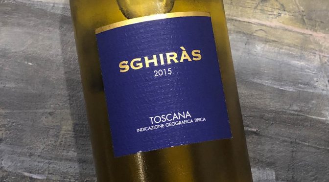 2015 Fattoria Le Sorgenti, Sghiràs Toscana Bianco IGT, Toscana, Italien