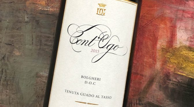 2015 Marchesi Antinori, Guado al Tasso Cont’Ugo, Toscana, Italien