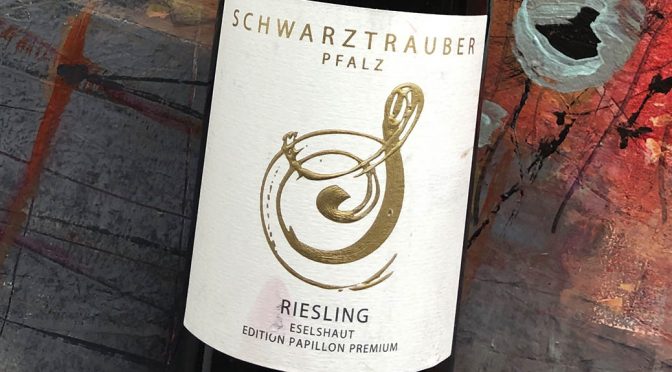 2018 Weingut Schwarztrauber, Riesling Mußbacher Eselshaut Edition Papillon Premium, Pfalz, Tyskland