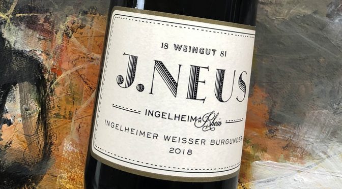 2018 Weingut J. Neus, Ingerheimer Weisser Burgunder, Rheinhessen, Tyskland