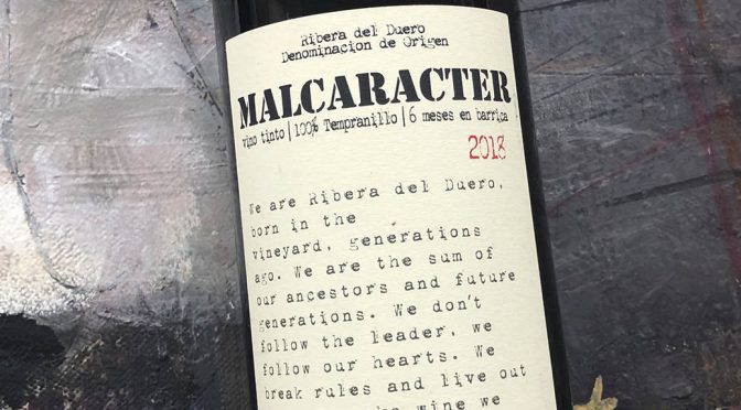 2018 Bodegas Malcaráter, Malcaráter Roble, Ribera del Duero, Spanien