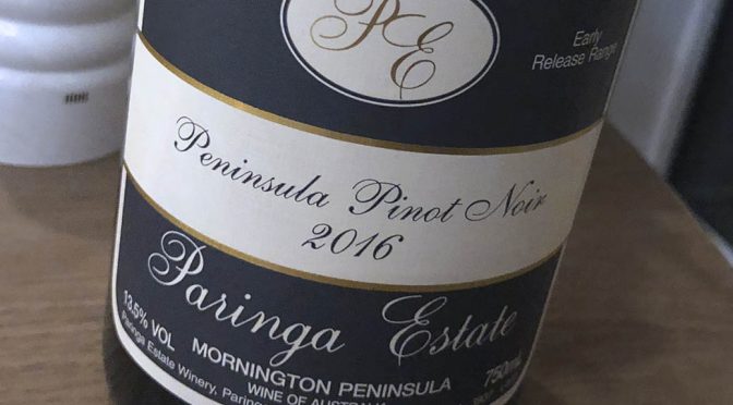 2016 Paringa Estate, Peninsula Pinot Noir, Victoria, Australien