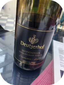 2016 Weingut Deutzerhof, Mayschosser Spätburgunder Cossmann-Hehle, Ahr, Tyskland