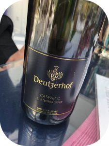 2016 Weingut Deutzerhof, Caspar C. Spätburgunder Unfiltriert, Ahr, Tyskland