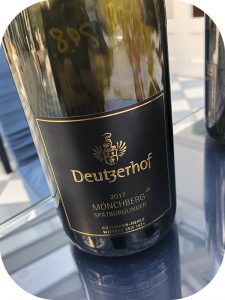 2017 Weingut Deutzerhof, Mayschosser Mönchberg Spätburgunder GG, Ahr, Tyskland