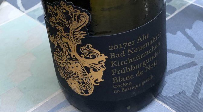 2017 Weingut Franz Coels, Bad Neuenahrer Kirchtürmchen Frühburgunder Blanc de Noir, Ahr, Tyskland