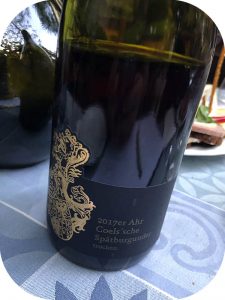 2017 Weingut Franz Coels, Ahr Coels’sche Spätburgunder, Ahr, Tyskland