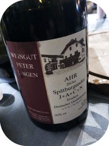 2015 Weingut Peter Lingen, Spätburgunder J*A*C+N, Ahr, Tyskland