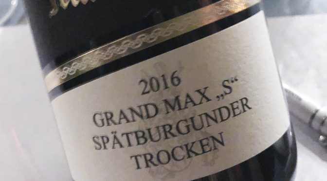 2016 Weingut Max Schell, Grand Max S Spätburgunder, Ahr, Tyskland