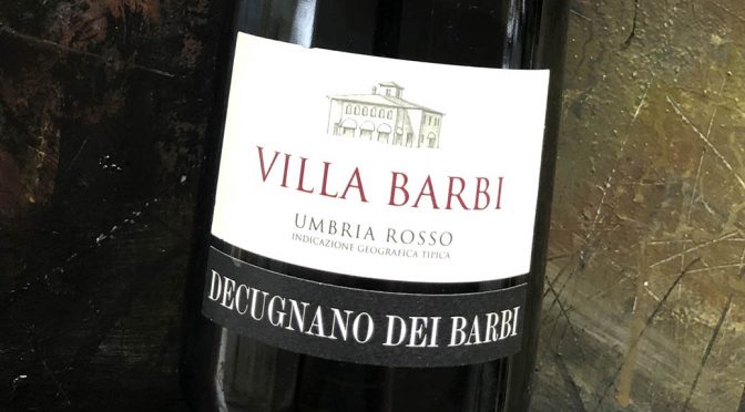 2016 Tenuta Decugnano dei Barbi, Villa Barbi Rosso Umbria IGT, Umbrien, Italien