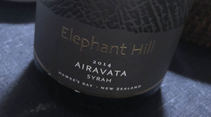 2016 Elephant Hill, Airavata Syrah, Hawkes Bay, New Zealand