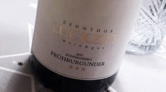 2015 Weingut Zehnthof Luckert, Sulzfelder Sonnenberg Frühburgunder, Franken, Tyskland