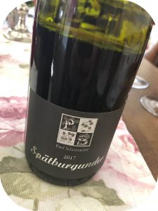 2017 Weingut Paul Schumacher, Spätburgunder, Ahr, Tyskland