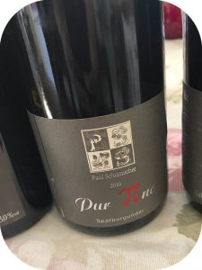 2016 Weingut Paul Schumacher, Spätburgunder Pur πno, Ahr, Tyskland