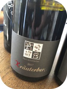 2017 Weingut Paul Schumacher, Walporzheimer Kräuterberg Spätburgunder, Ahr, Tyskland