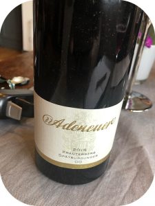 2015 Weingut Adeneuer, Walporzheimer Kräuterberg Spätburgunder GG, Ahr, Tyskland