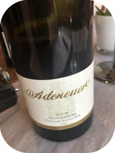 2016 Weingut Adeneuer, Neuenahrer Sonnenberg Frühburgunder GG, Ahr, Tyskland