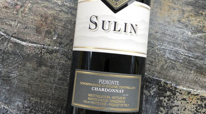 2017 Sulin, Chardonnay, Piemonte, Italien