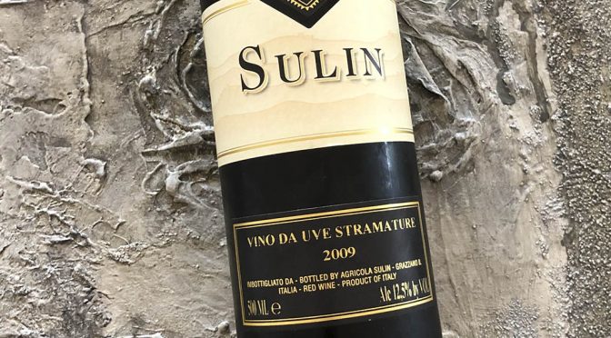 2009 Sulin, Vino da Uve Stramature, Piemonte, Italien