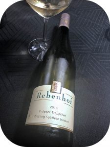 2016 Weingut Rebenhof, Erdener Treppchen Riesling Spätlese Trocken, Mosel, Tyskland