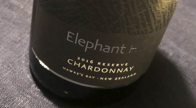 2016 Elephant Hill, Reserve Chardonnay, Hawkes Bay, New Zealand