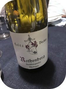 2010 Weingut Leitz, Geisenheimer Rothenberg Spätburgunder, Rheingau, Tyskland