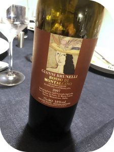 2017 Gianni Brunelli, Rosso di Montalcino, Toscana, Italien