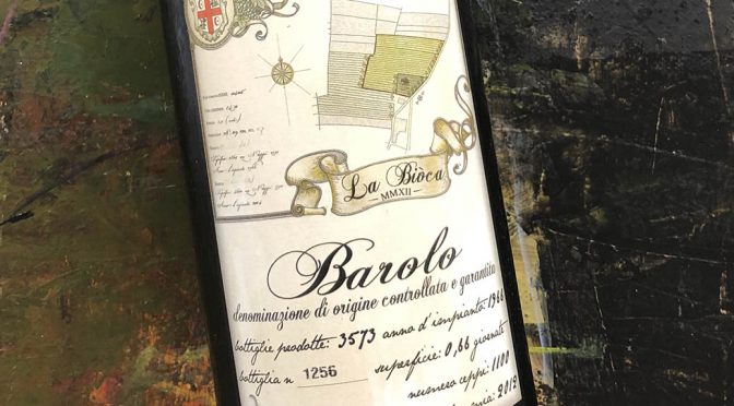 2012 La Biòca, Barolo Aculei, Piemonte, Italien