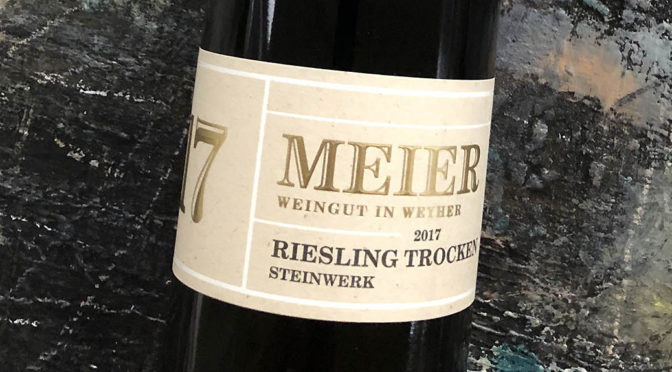 2017 Weingut Meier, Riesling Steinwerk, Pfalz, Tyskland