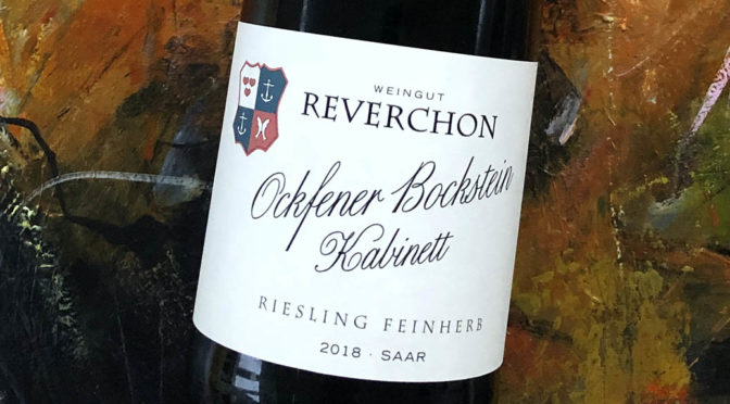 2018 Weingut Reverchon, Ockfener Bockstein Riesling Kabinett Feinherb, Mosel, Tyskland