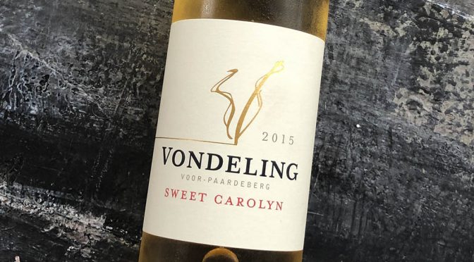 2015 Vondeling Wines, Sweet Carolyn, Western Cape, Sydafrika