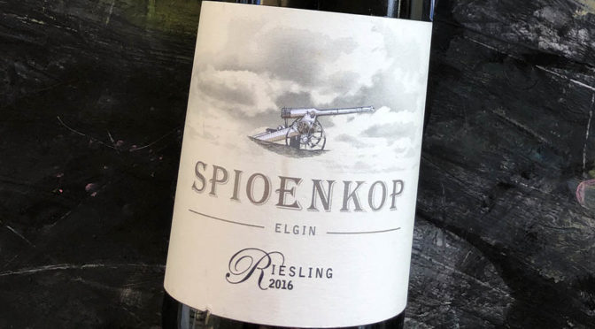 2016 Spioenkop Wines, Riesling, Elgin, Sydafrika