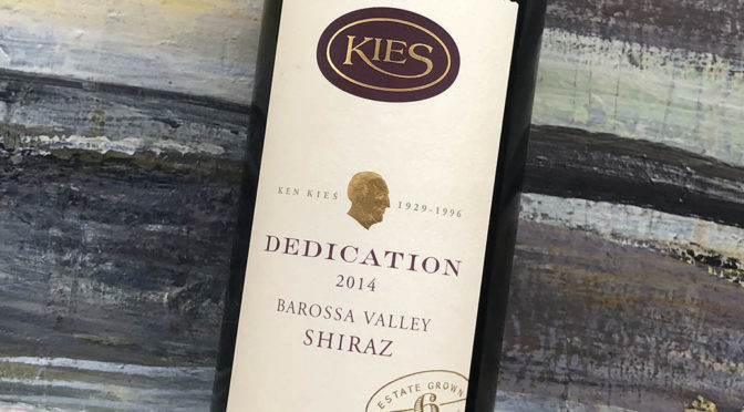 2014 Kies Family Wines, Dedication Shiraz, Barossa Valley, Australien