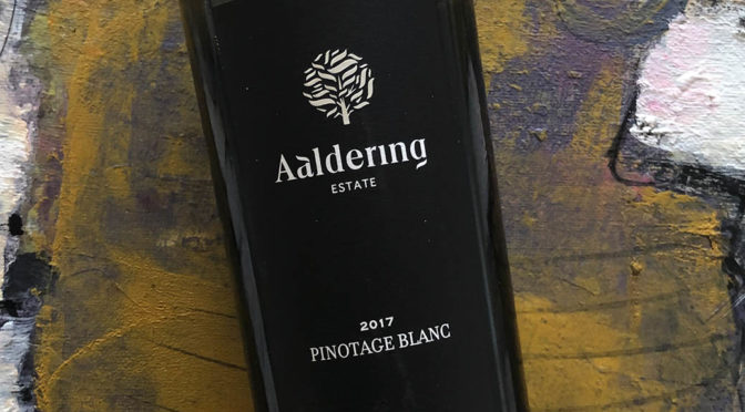 2017 Aaldering Vineyards & Wines, Pinotage Blanc de Noir, Stellenbosch, Sydafrika