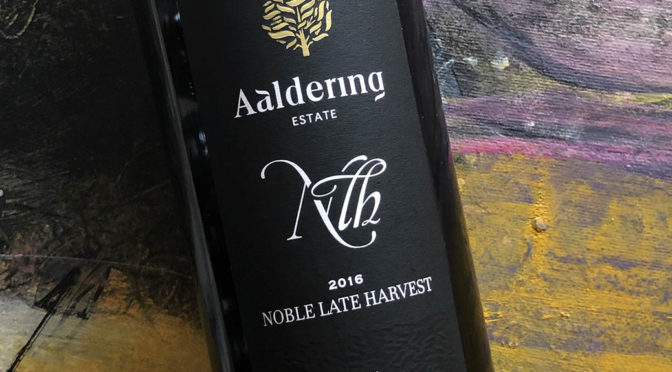 2016 Aaldering Vineyards & Wines, Noble Late Harvest, Stellenbosch, Sydafrika