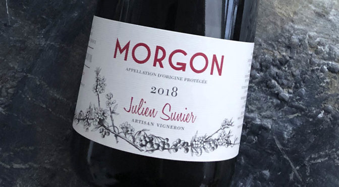 2018 Julien Sunier, Morgon Charmes, Bourgogne, Frankrig