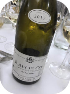 2017 Albert Sounit, Rully Blanc 1. Cru Les Raclots, Bourgogne, Frankrig