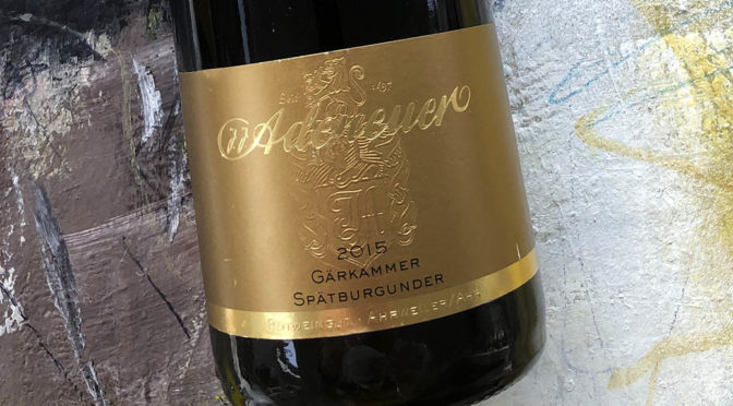 2015 Weingut Adeneuer, Walporzheimer Gärkammer Spätburgunder, Ahr, Tyskland