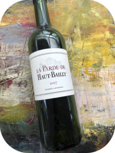 2007 Château Haut-Bailly, La Parde de Haut-Bailly, Bordeaux, Frankrig