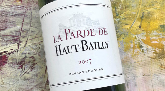 2007 Château Haut-Bailly, La Parde de Haut-Bailly, Bordeaux, Frankrig