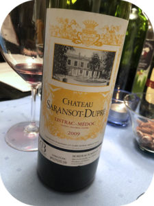 2009 Château Saransot-Dupré, Listrac-Médoc Cru Bourgeois, Bordeaux, Frankrig