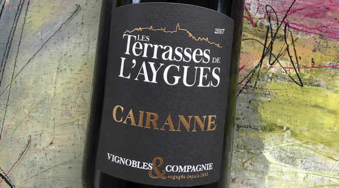 2017 Vignobles & Compagnie, Les Terrasses de L’Aygues Cairanne, Rhône, Frankrig