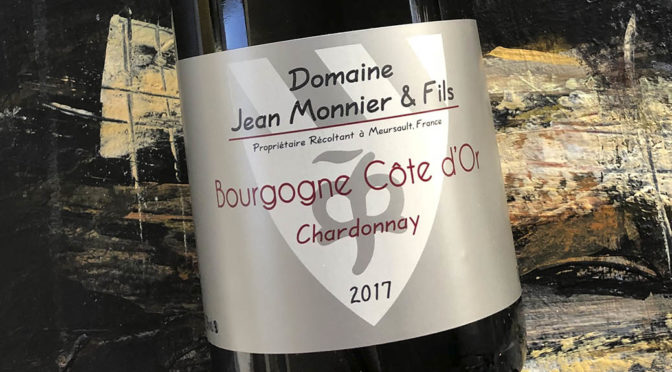 2017 Jean Monnier & Fils, Bourgogne Côte d’Or Chardonnay, Bourgogne, Frankrig