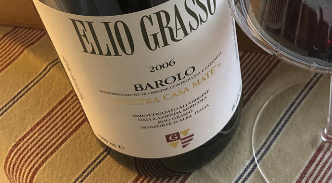 2006 Elio Grasso, Barolo Ginestra Casa Maté, Piemonte, Italien