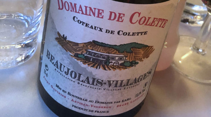 2017 Domaine de Colette, Beaujolais-Villages Coteaux de Colette, Bourgogne, Frankrig