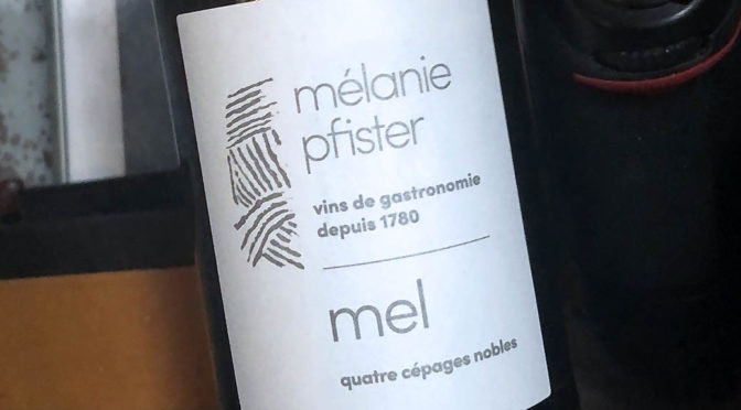 2017 Mélanie Pfister, Mel Quatre Cépages Nobles, Alsace, Frankrig