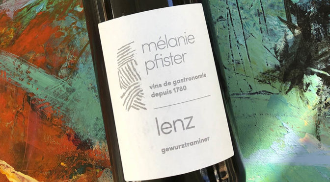 2017 Mélanie Pfister, Lenz Gewurztraminer, Alsace, Frankrig