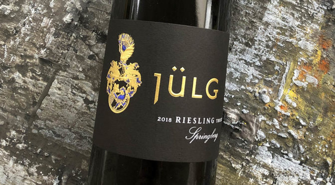 2018 Weingut Jülg, Dörrenbacher Springberg Riesling Trocken, Pfalz, Tyskland