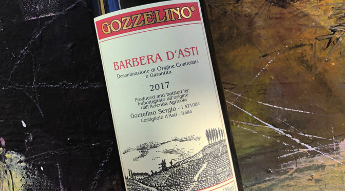 2017 Sergio Gozzelino, Barbera d’Asti, Piemonte, Italien