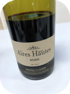 2016 Domaine des Aires Hautes, Minervois La Livinière Rèserve, Languedoc, Frankrig